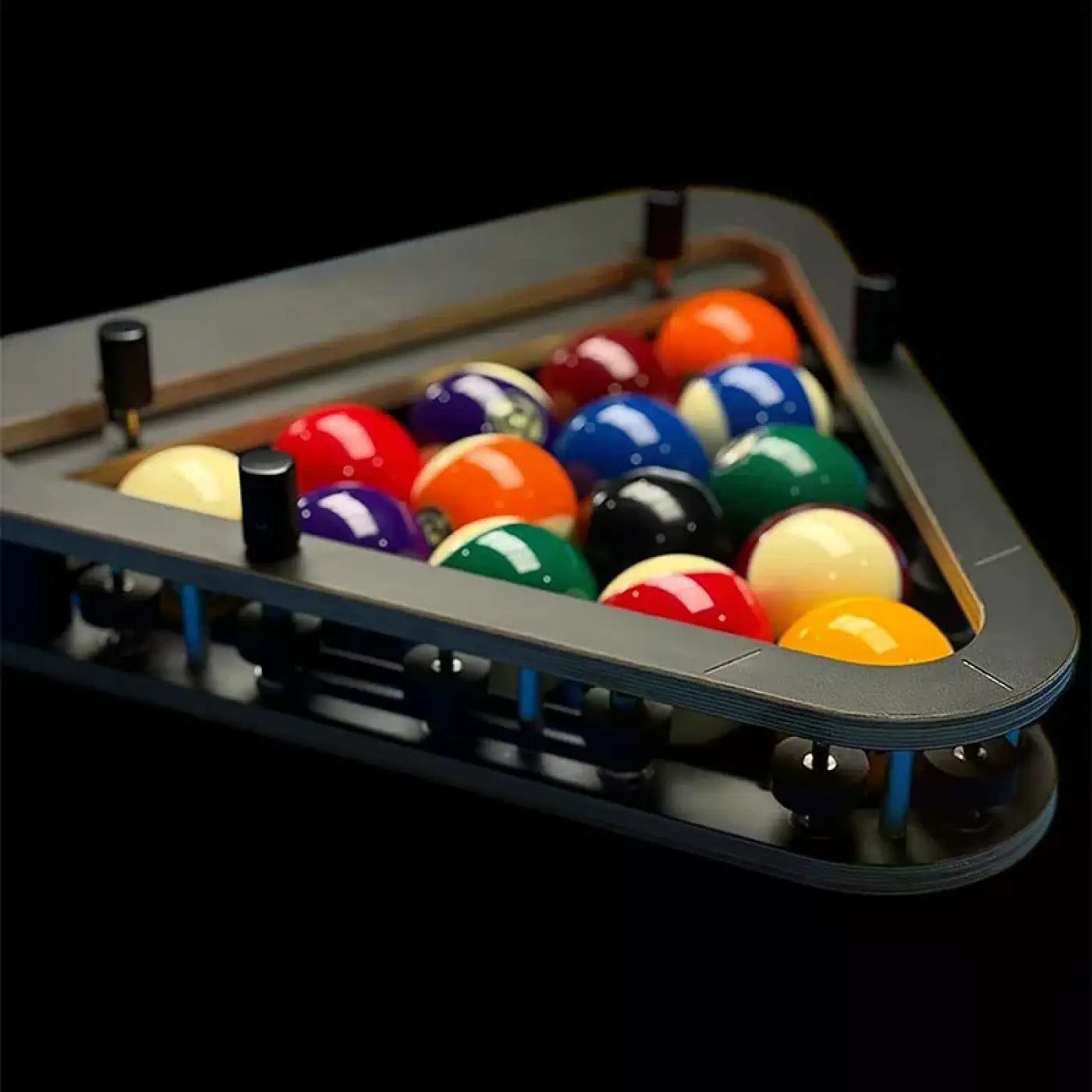 The Ball Depot pool ball rack: Tournament Standard Professional Pool Ball Rack