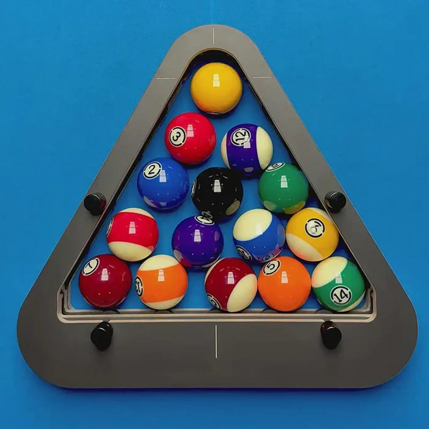The Ball Depot pool ball rack: Tournament Standard Professional Pool Ball Rack