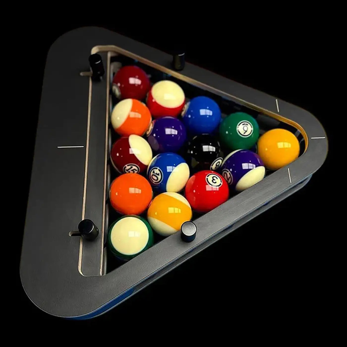 The Ball Depot pool ball rack: Tournament Standard Professional Pool Ball Rack