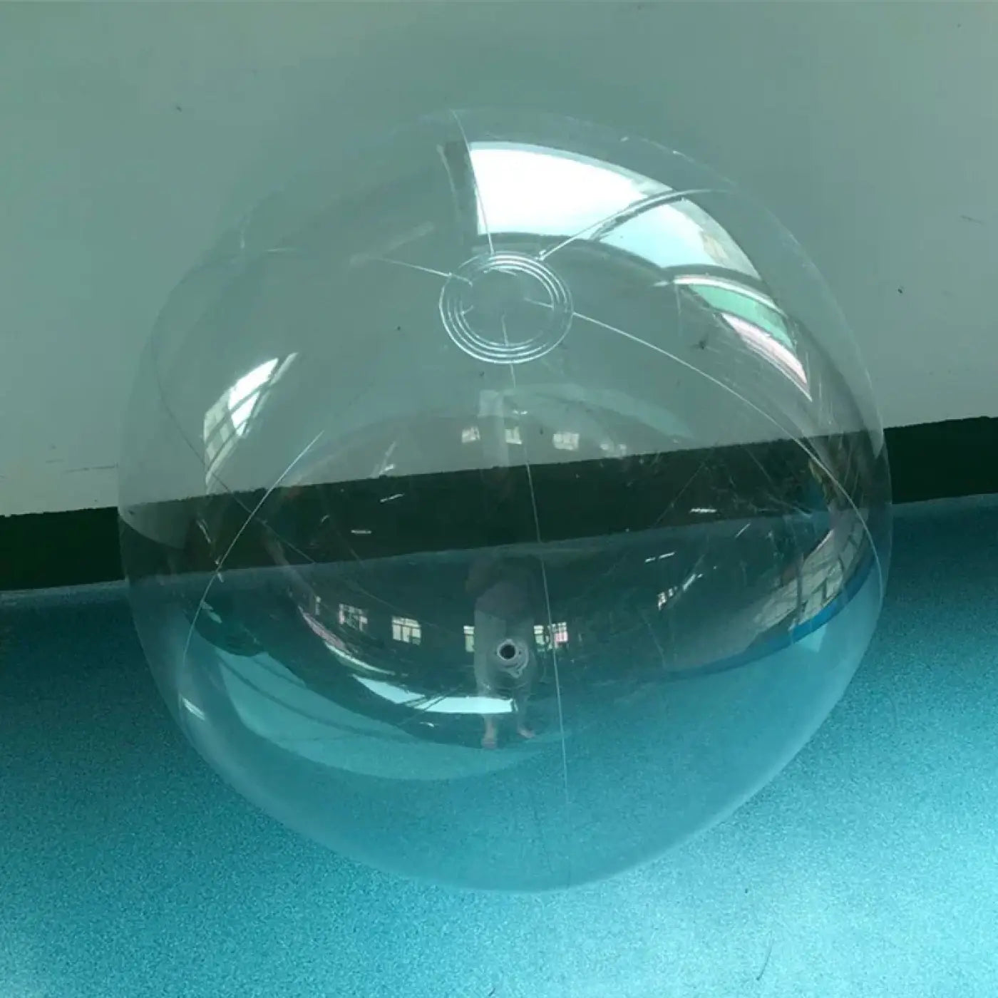 The Ball Depot clear beach ball: Transparent Inflatable Beach Ball