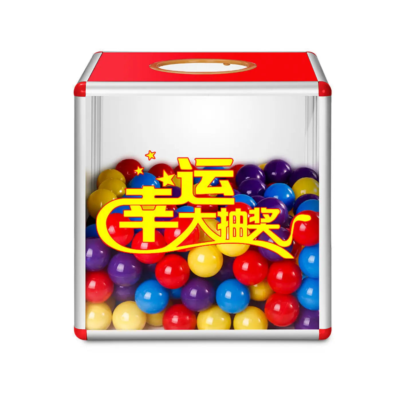 The Ball Depot bulk: Transparent Lottery Prop Plastic Ball For Lottery Box