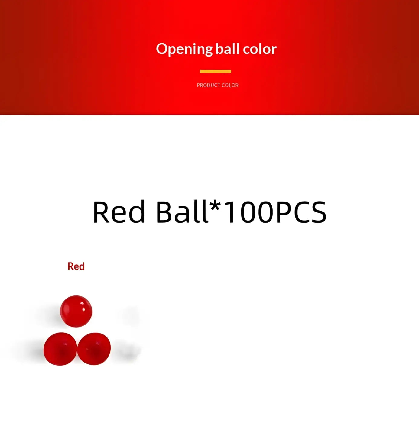 The Ball Depot bulk: Transparent Lottery Prop Plastic Ball For Lottery Box