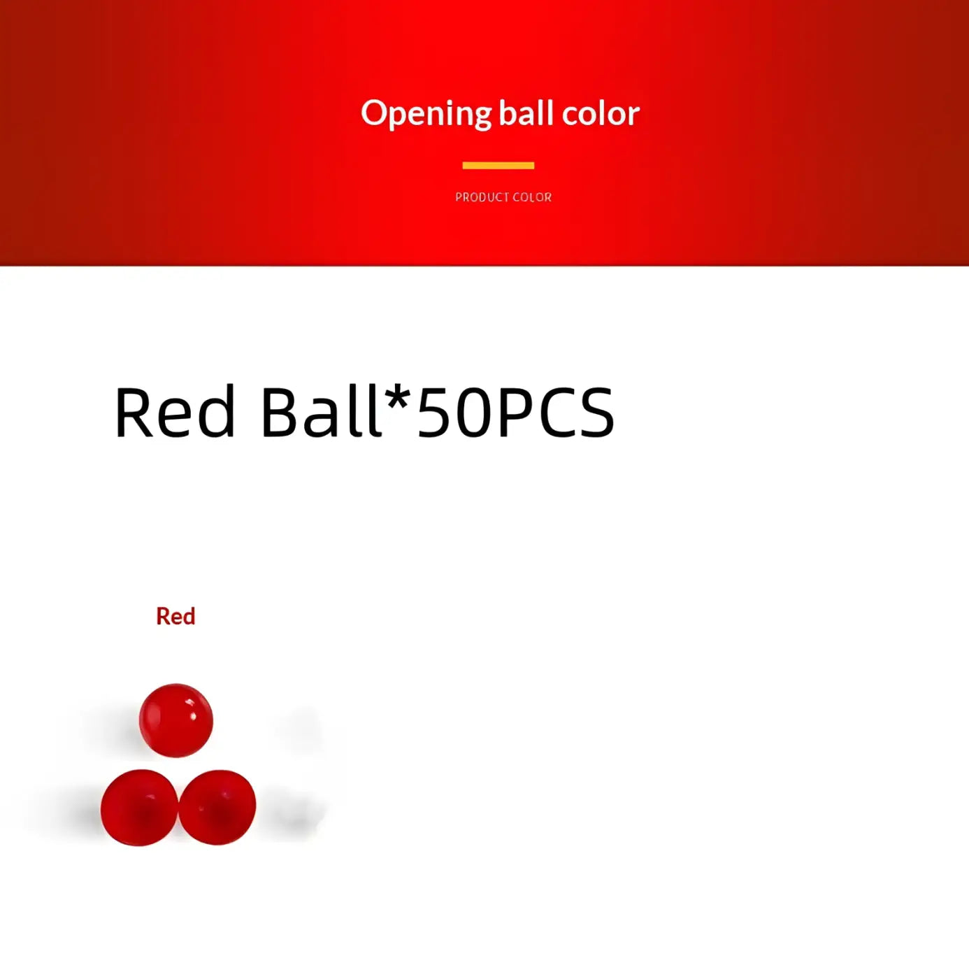 The Ball Depot bulk: Transparent Lottery Prop Plastic Ball For Lottery Box