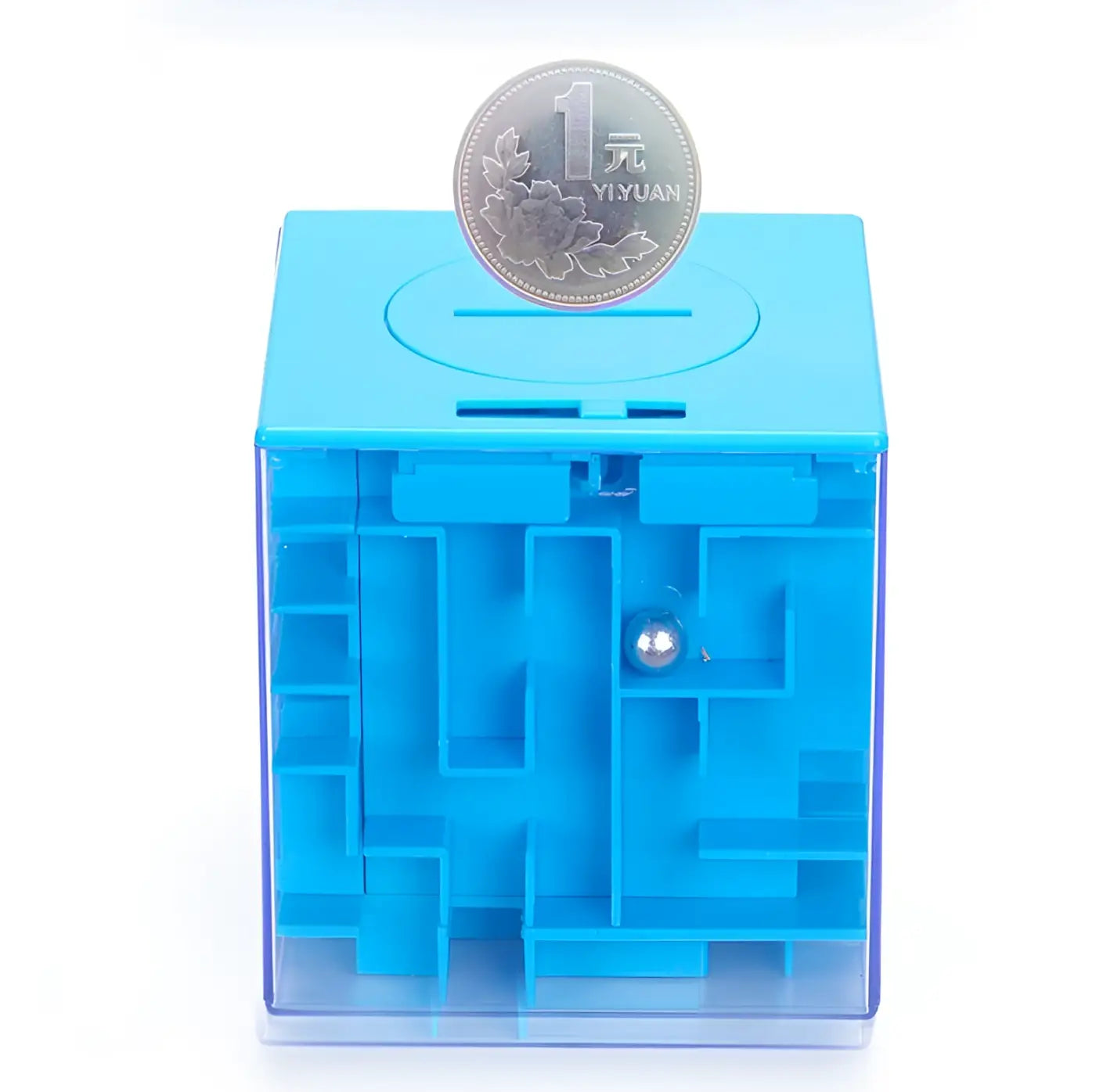 The Ball Depot puzzle ball: Transparent Magic Puzzle Ball Cube Piggy Bank