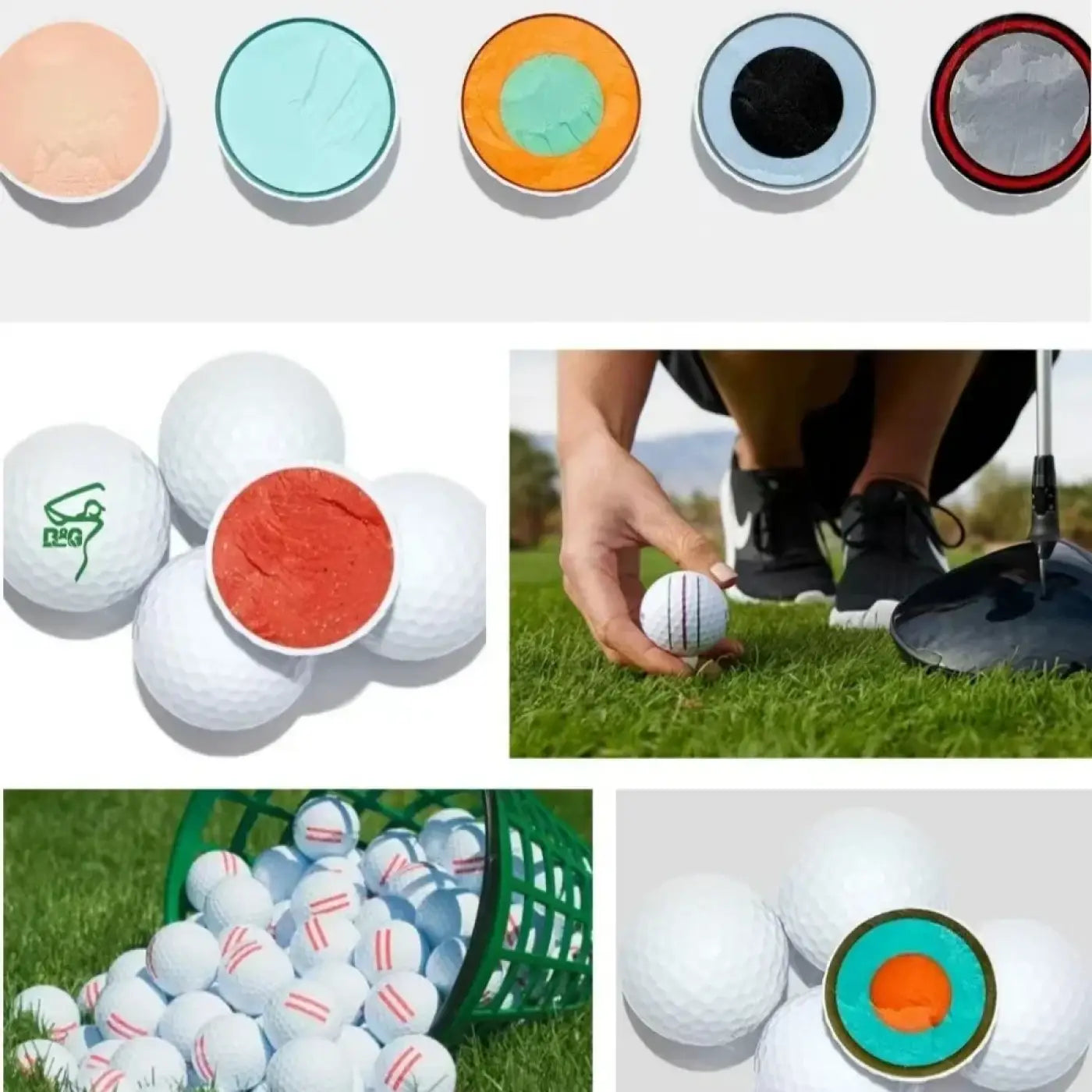 The Ball Depot golf ball: Two-Piece Practice Golf Balls