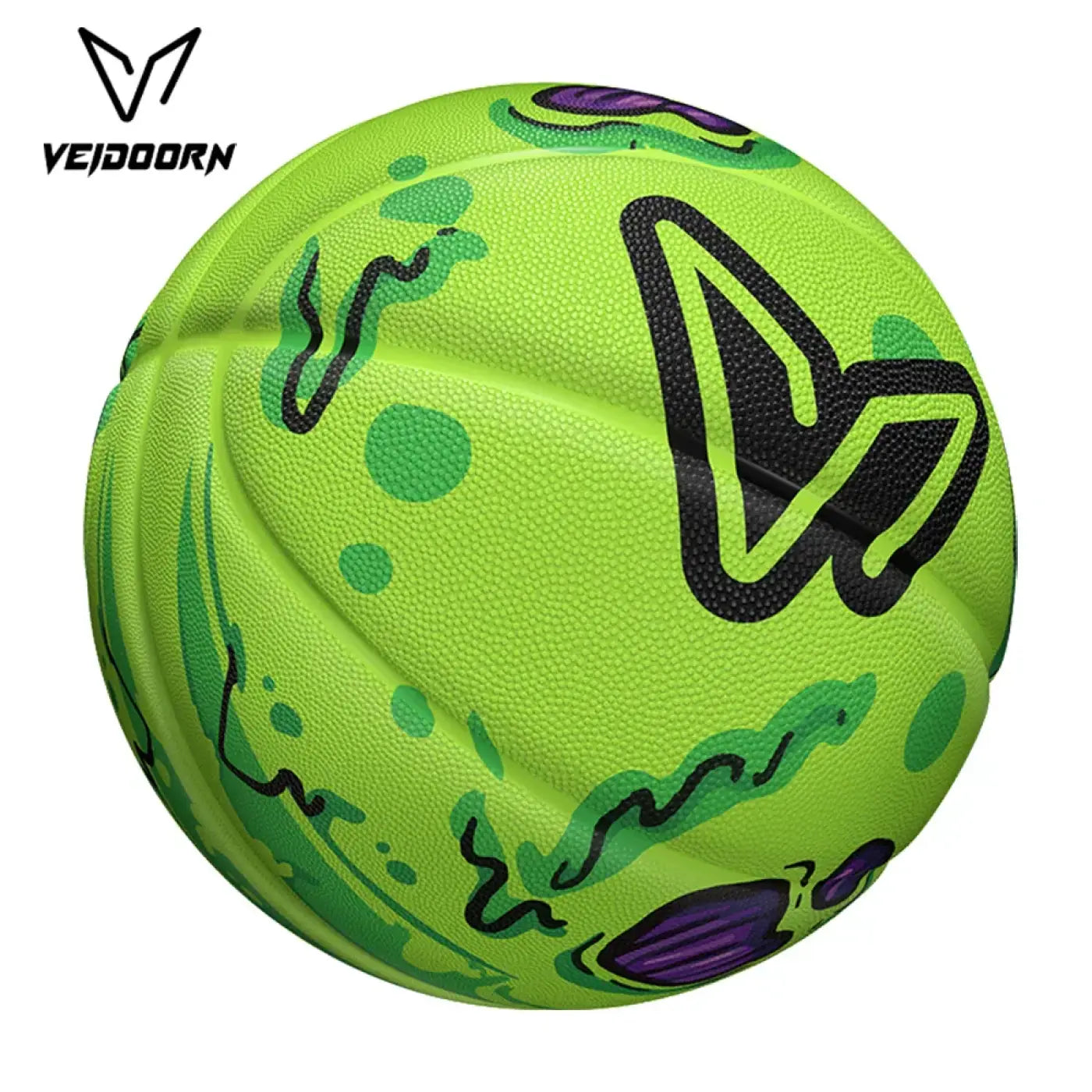 The Ball Depot basketball: Veidoorn Premium Green Rubber Basketball