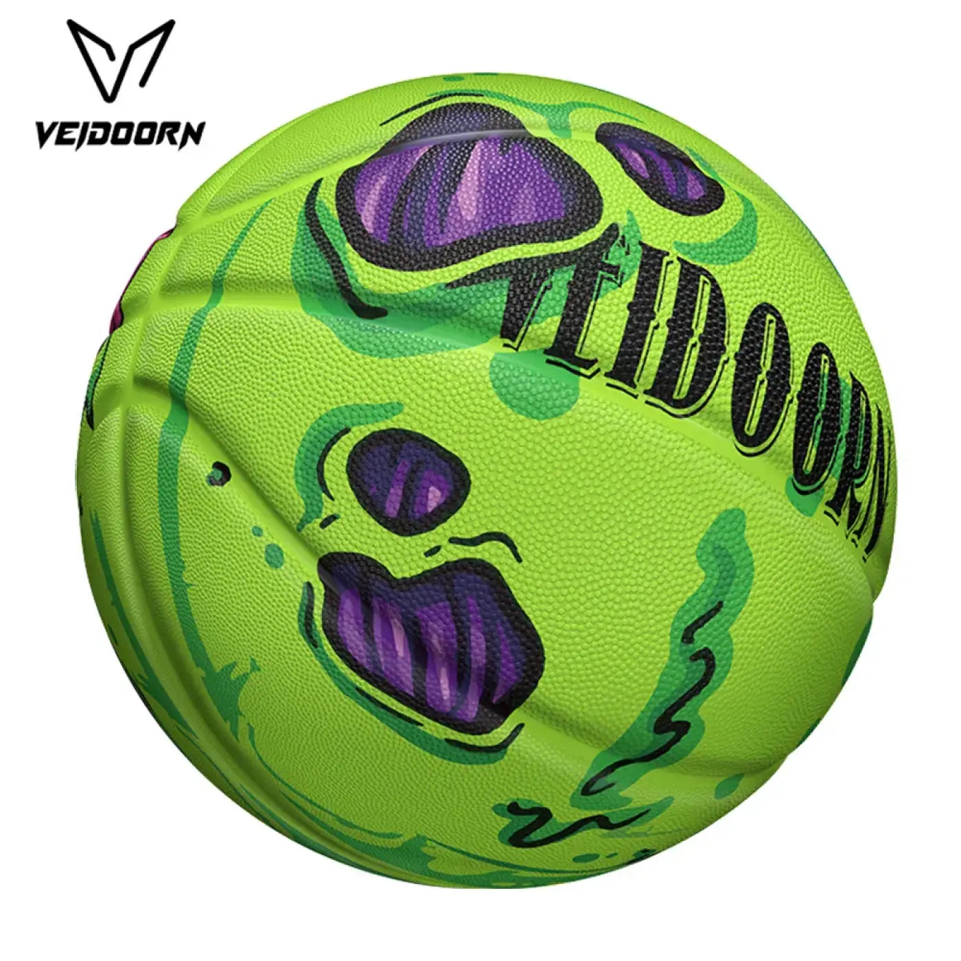 The Ball Depot basketball: Veidoorn Premium Green Rubber Basketball