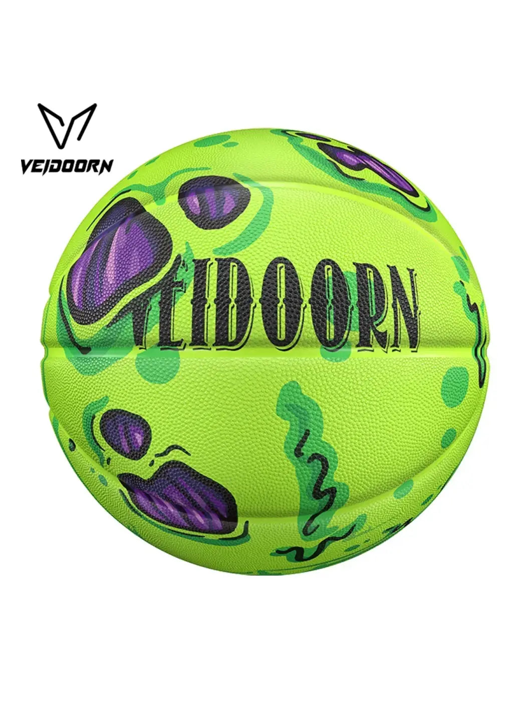 The Ball Depot basketball: Veidoorn Premium Green Rubber Basketball