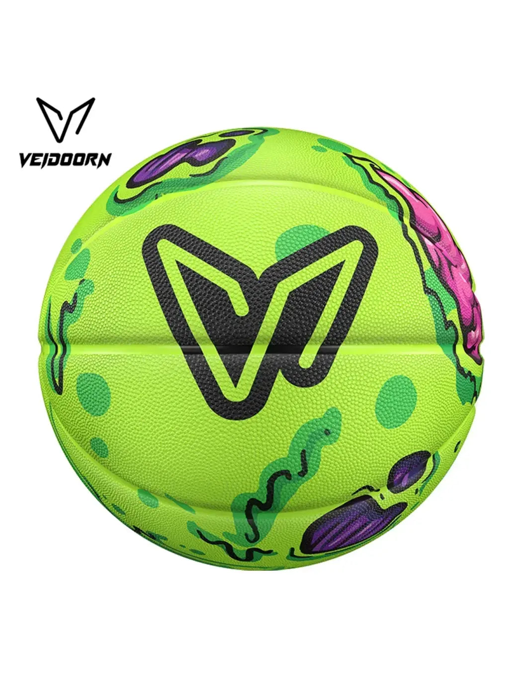 The Ball Depot basketball: Veidoorn Premium Green Rubber Basketball