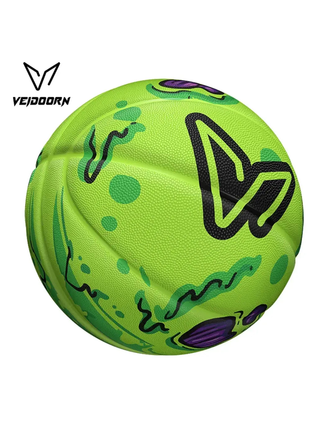 The Ball Depot basketball: Veidoorn Premium Green Rubber Basketball