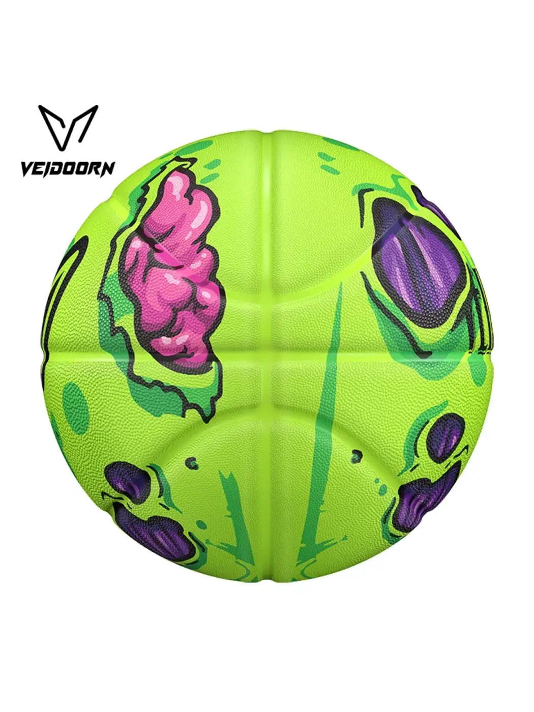 The Ball Depot basketball: Veidoorn Premium Green Rubber Basketball