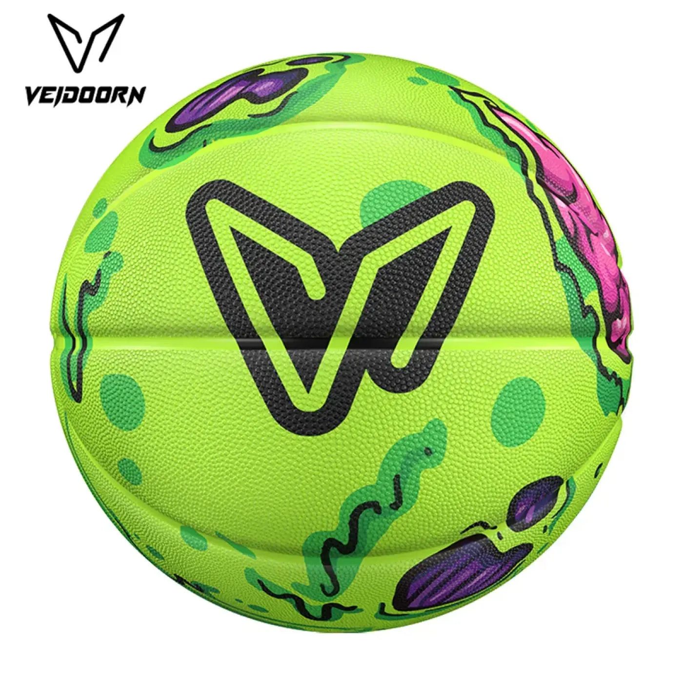 The Ball Depot basketball: Veidoorn Premium Green Rubber Basketball