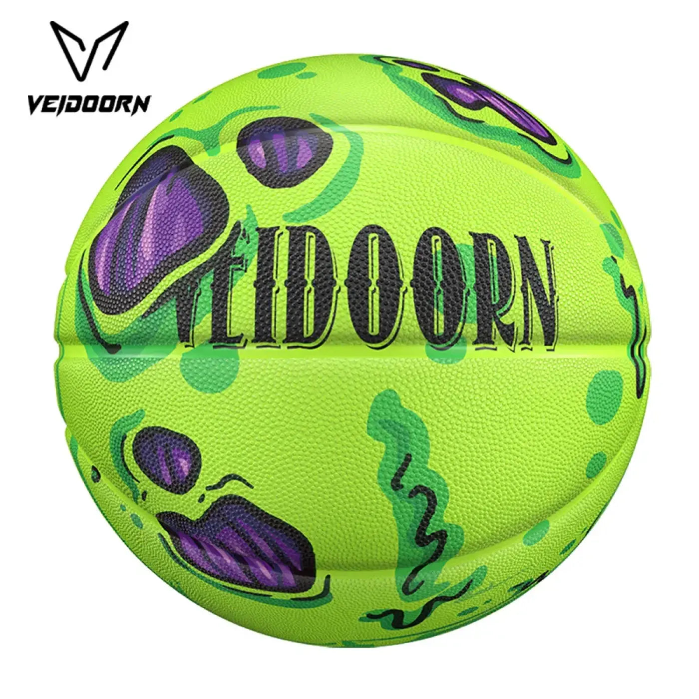 The Ball Depot basketball: Veidoorn Premium Green Rubber Basketball