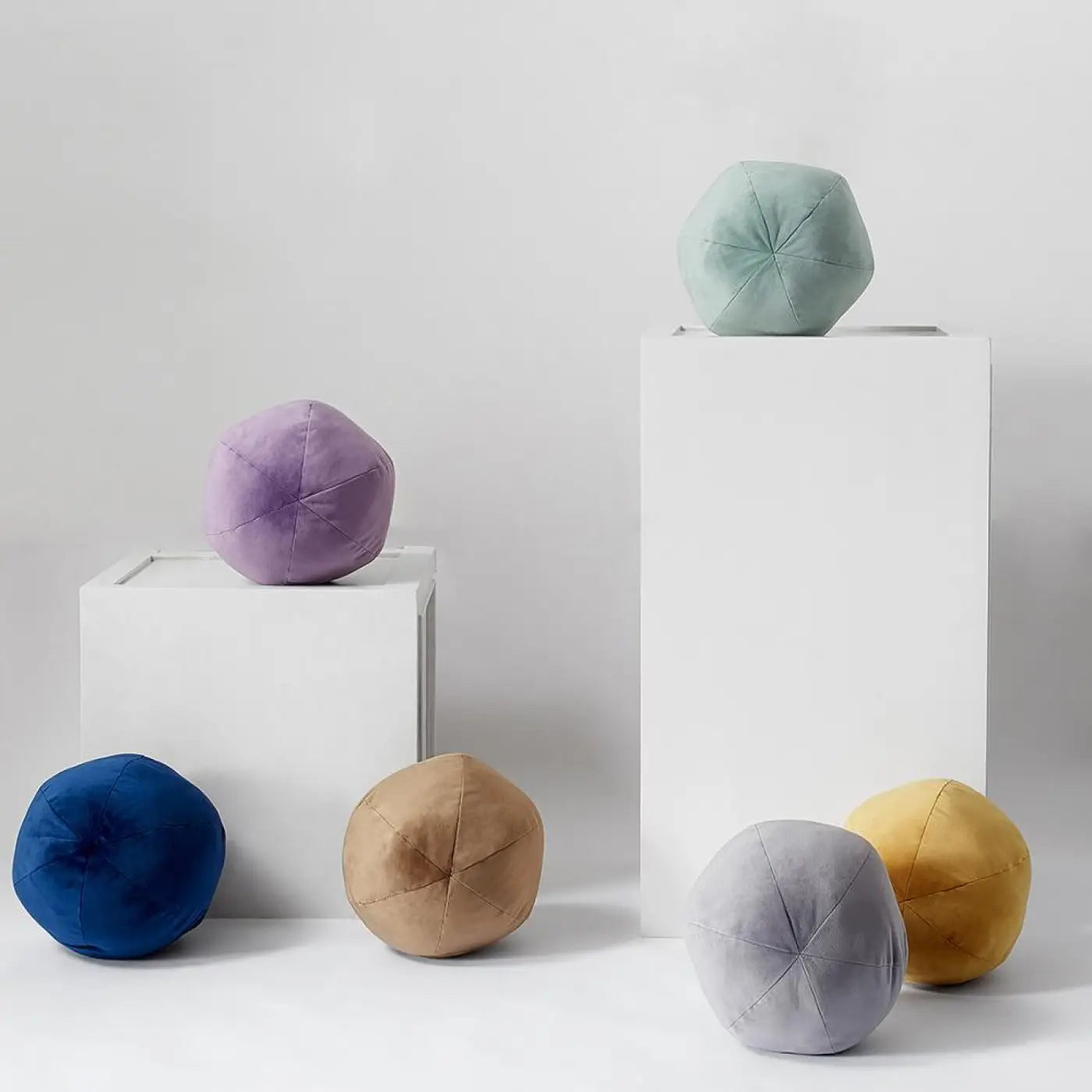 The Ball Depot ball pillow: Velvet Ball Pillow