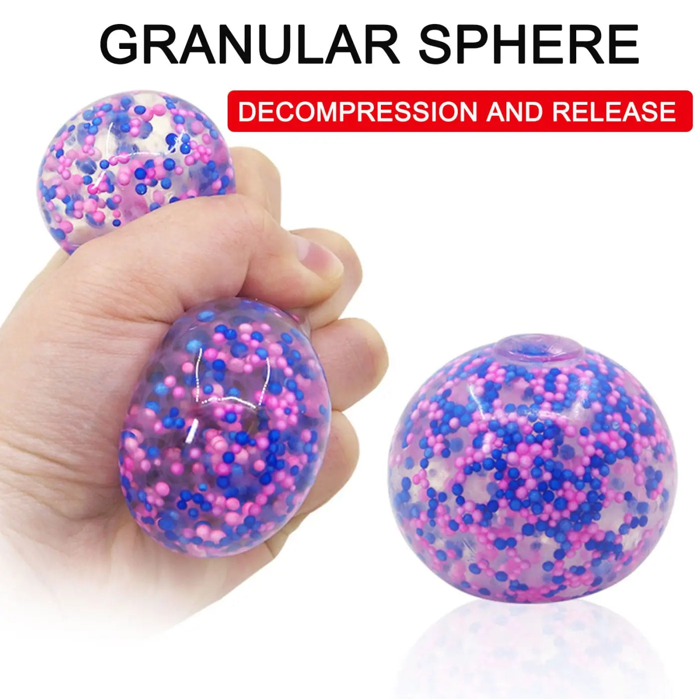 The Ball Depot stress balls: Vent Grape Ball