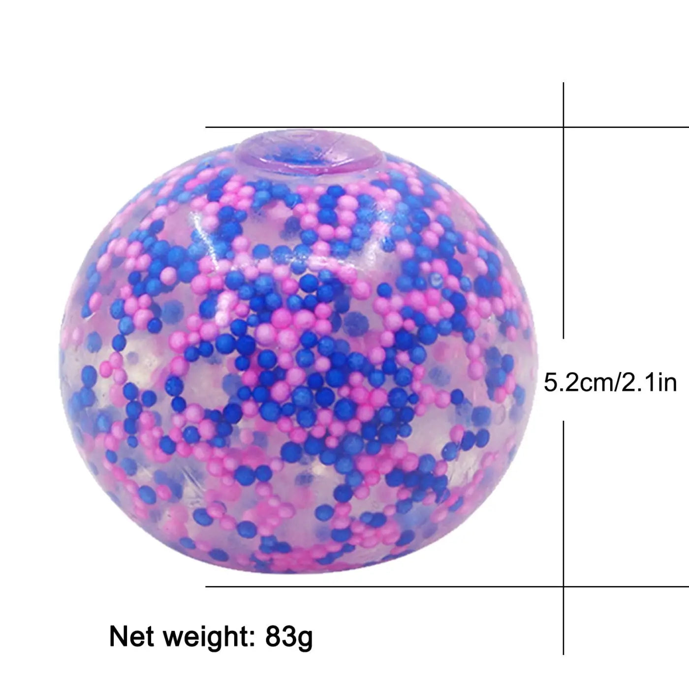The Ball Depot stress balls: Vent Grape Ball