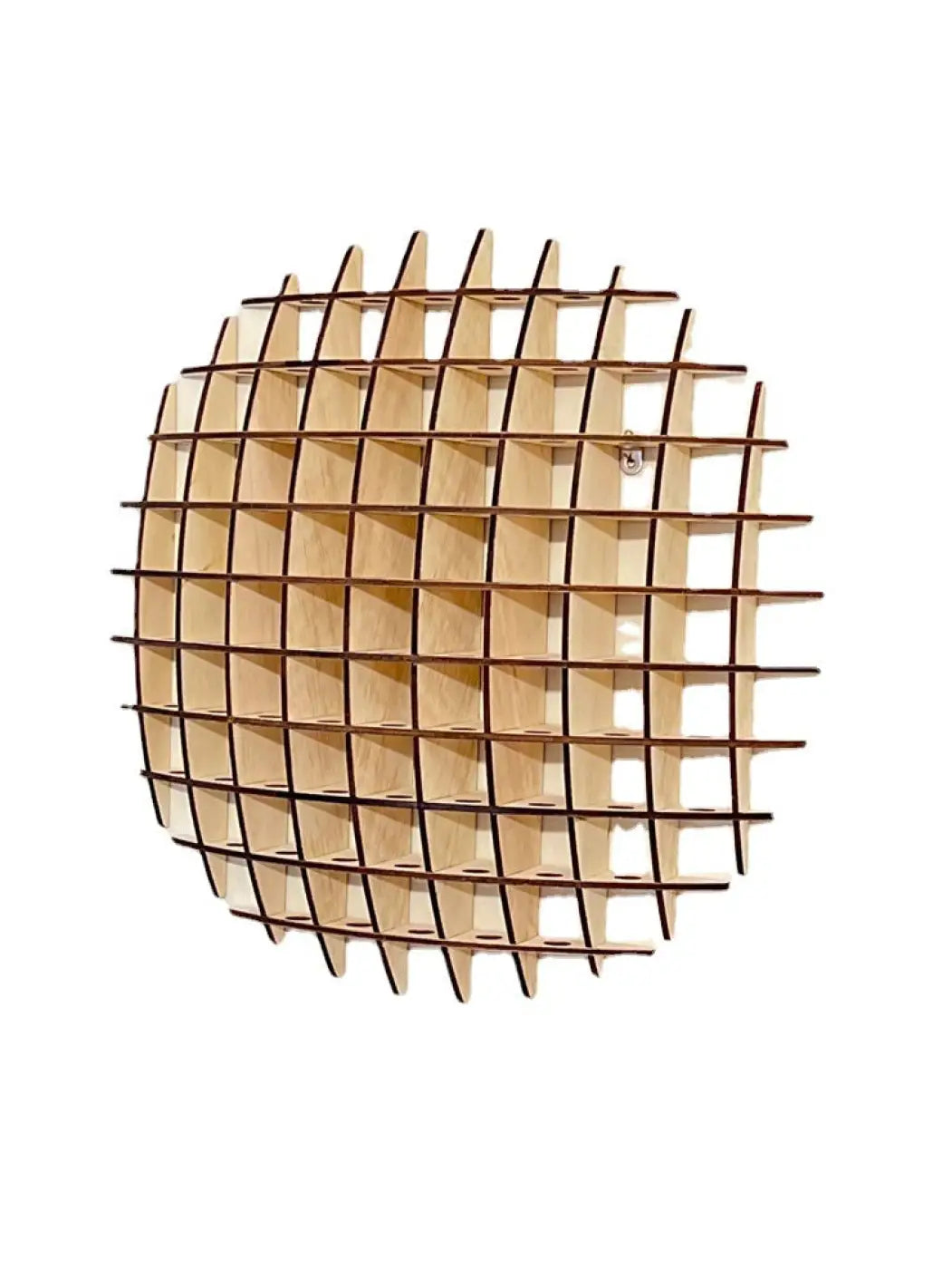 The Ball Depot decorative ball: Wall-mounted 78-ball Wooden Golf Display Stand