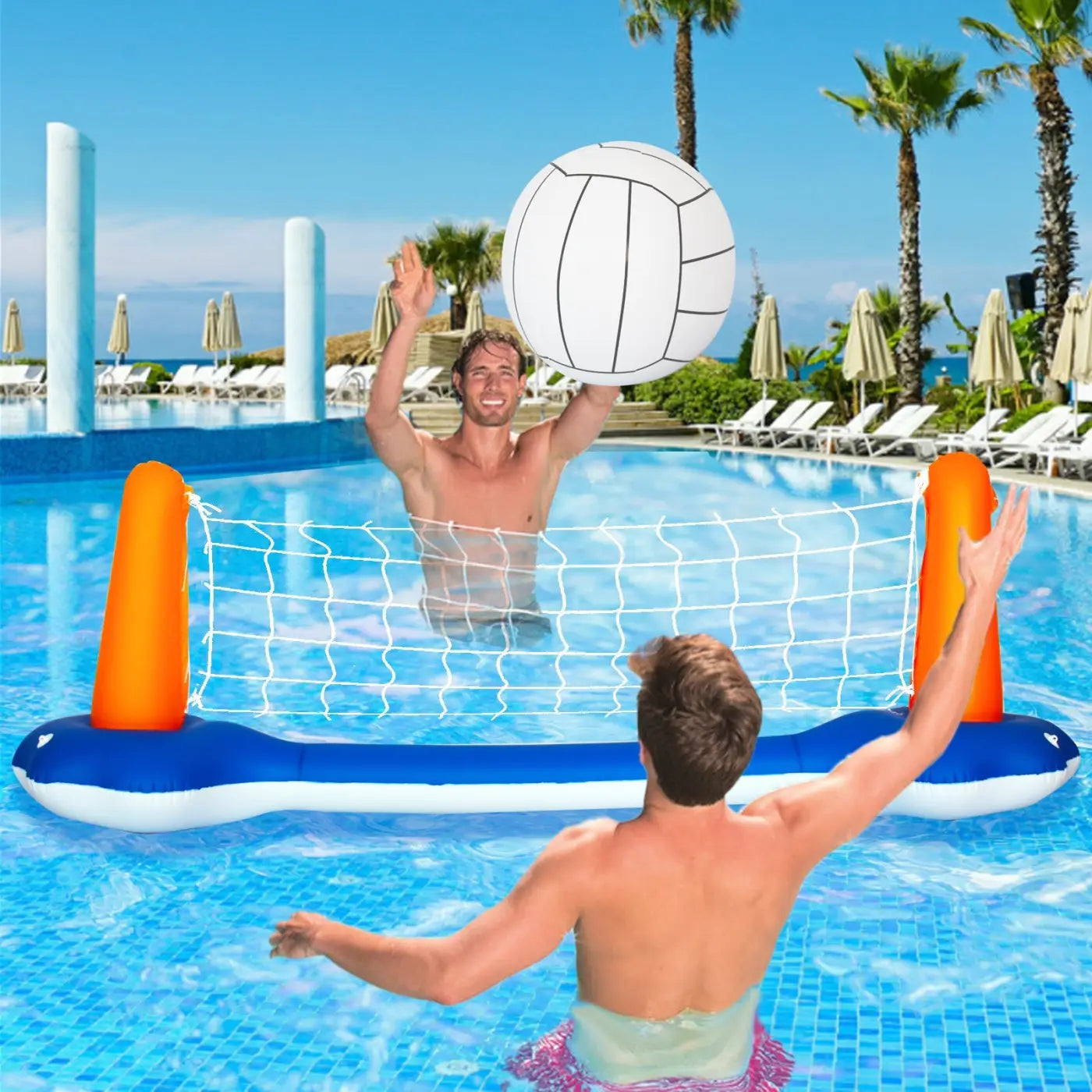 The Ball Depot basketball: Water Volleyball Rack