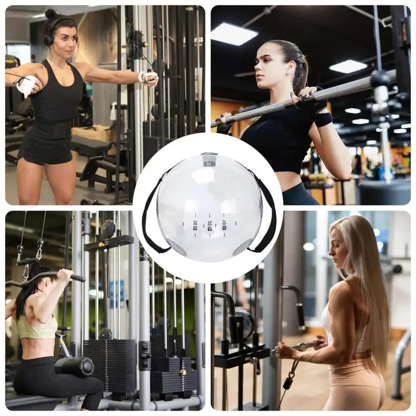 The Ball Depot water weight ball: Weight Ball Fitness Water Bag