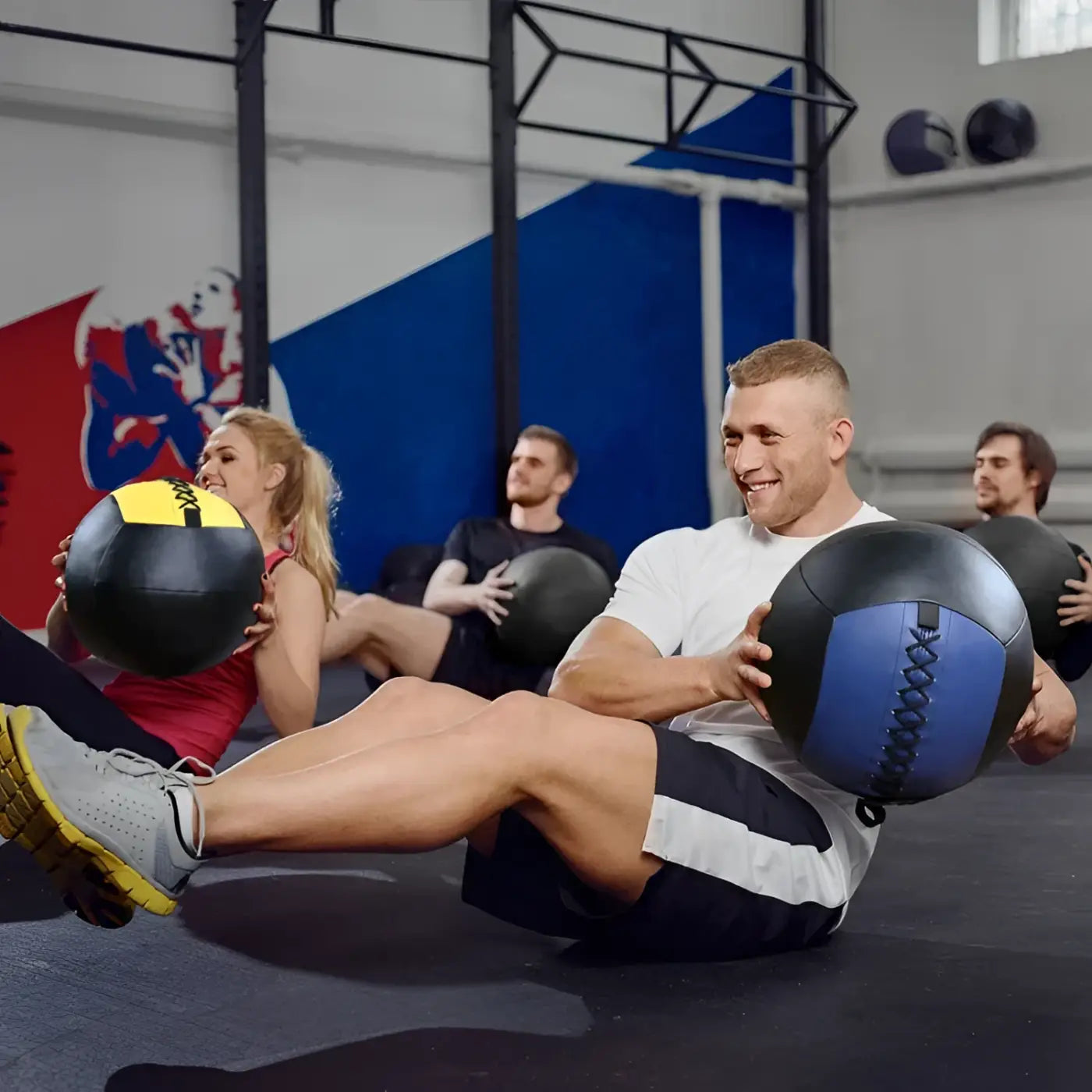 The Ball Depot medicine balls: Weighted Balance Dual Grip Medicine Ball