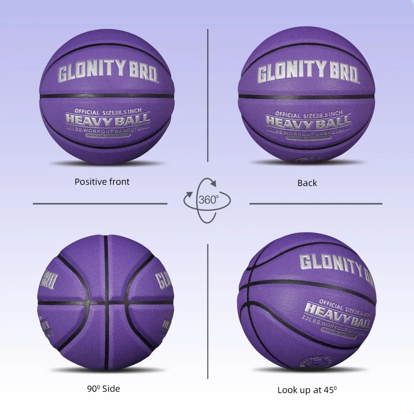 The Ball Depot basketball: Weighted Training Heavy Basketball 2.2LBS