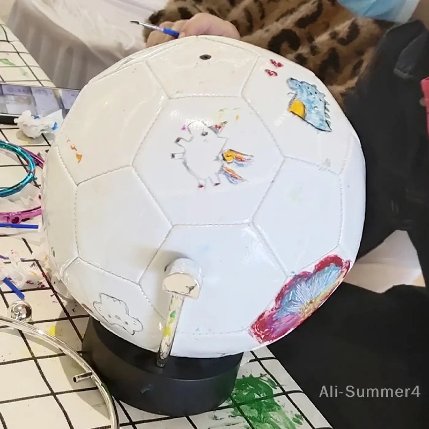 The Ball Depot soccer ball: White Soccer Ball Size 5 Official