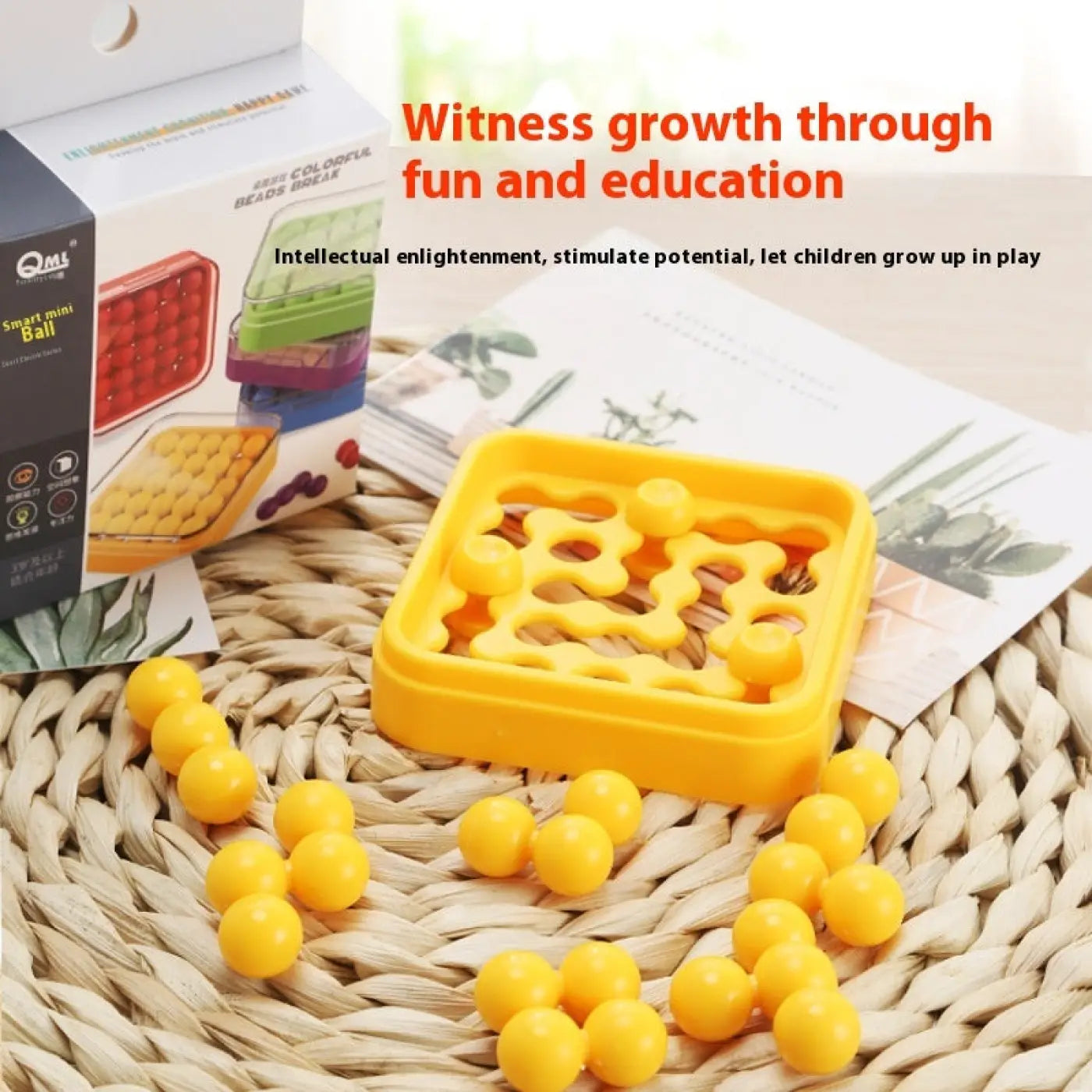 The Ball Depot puzzle ball: Wisdom Beads Mini Ball Puzzle