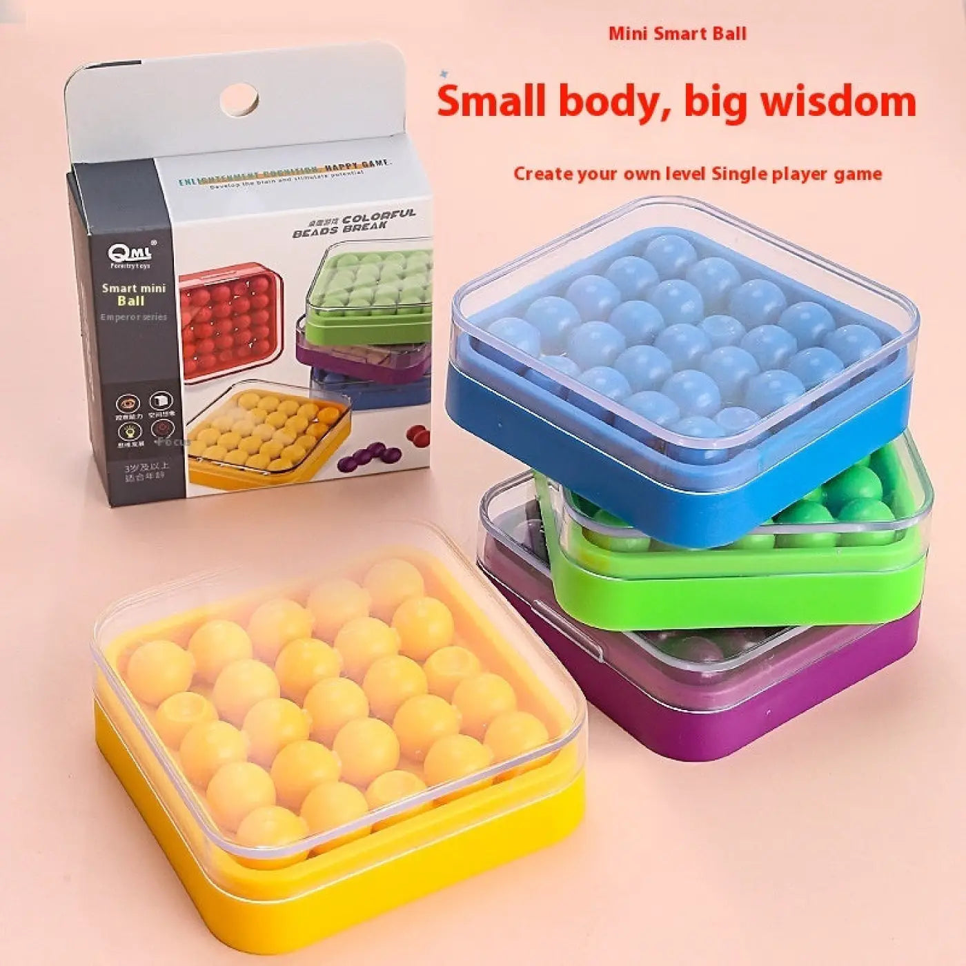 The Ball Depot puzzle ball: Wisdom Beads Mini Ball Puzzle