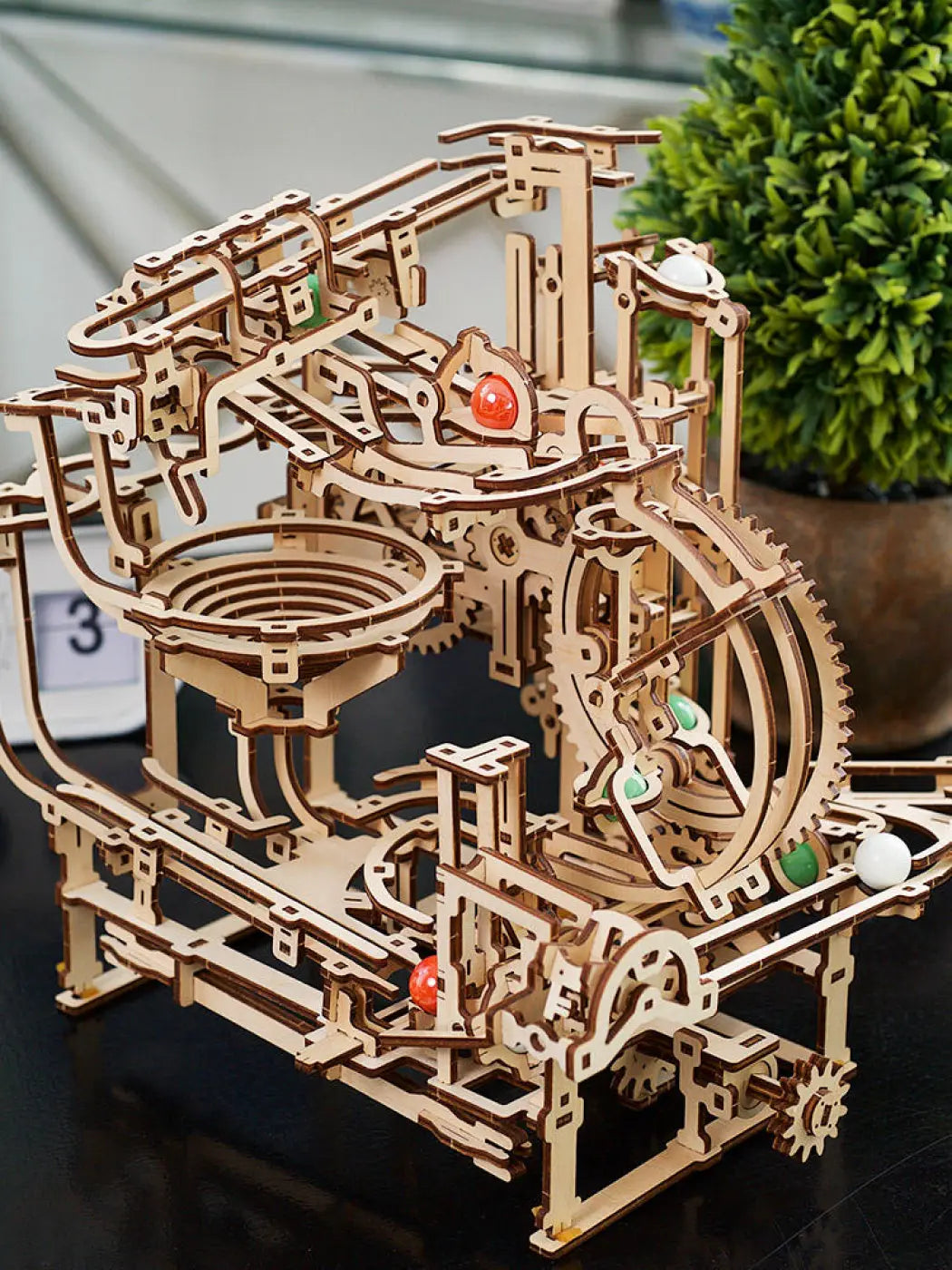 The Ball Depot puzzle ball: Wood 3D Ball Puzzle