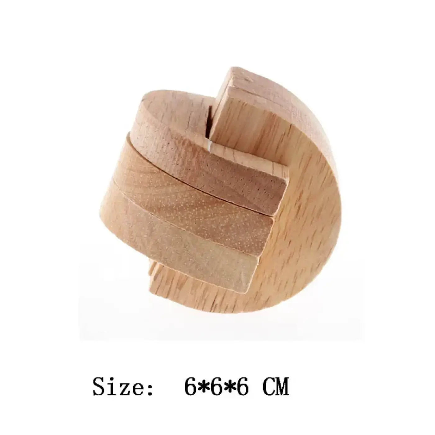 The Ball Depot puzzle ball: Wooden Luban Interlocking Puzzle