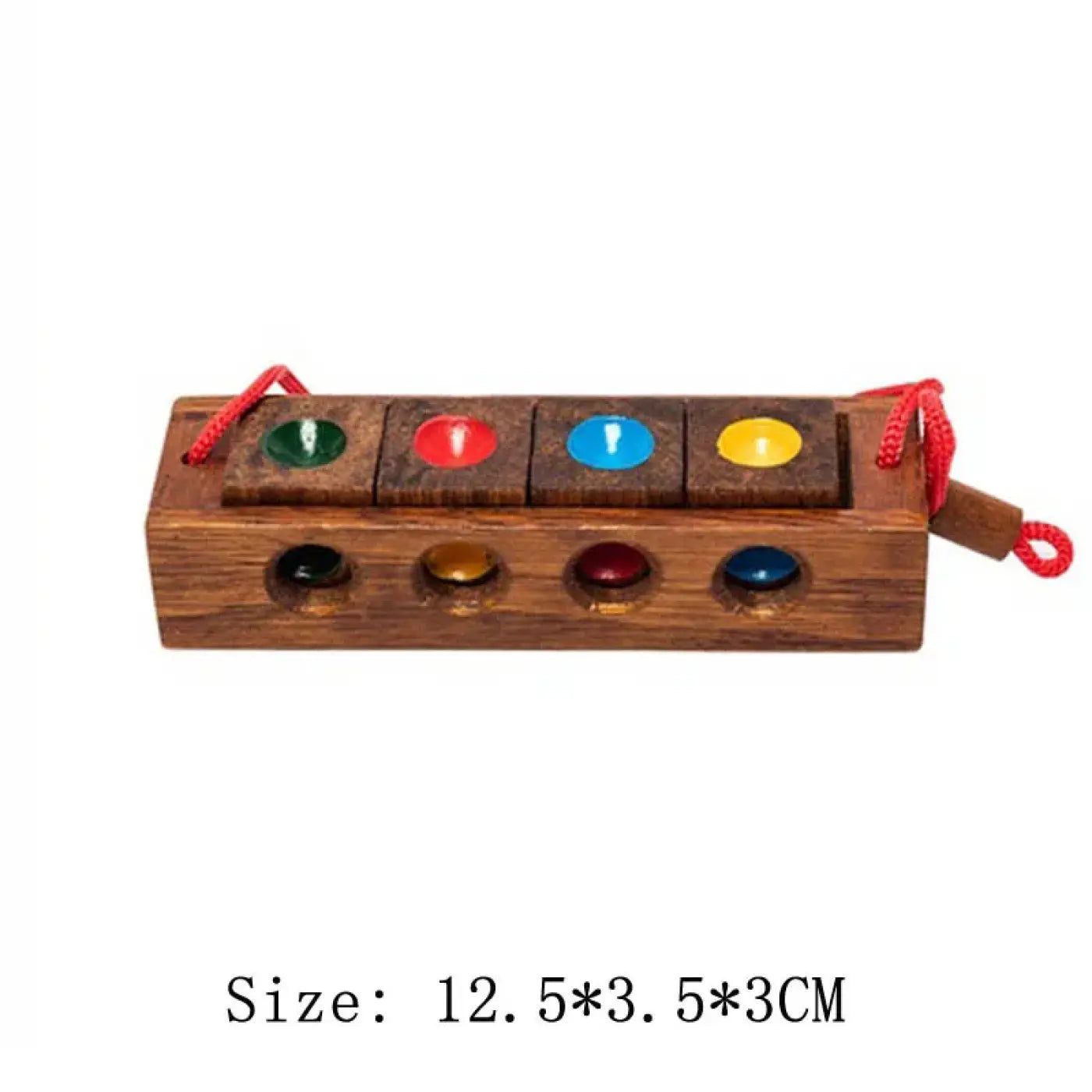The Ball Depot puzzle ball: Wooden Luban Interlocking Puzzle
