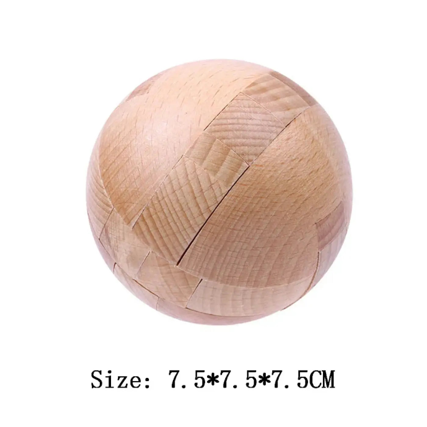The Ball Depot puzzle ball: Wooden Luban Interlocking Puzzle