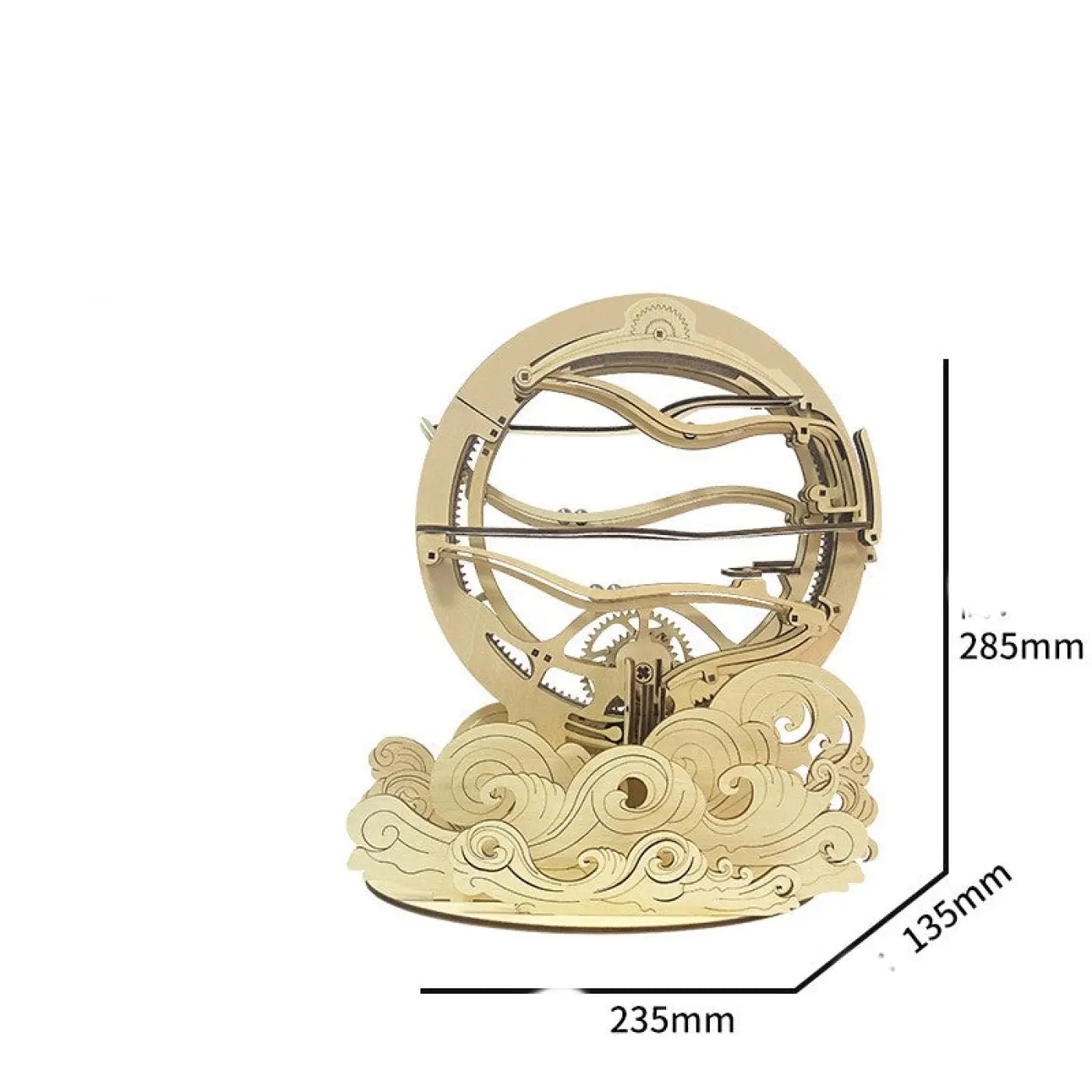 The Ball Depot puzzle ball: Wooden Mechanical Track Ball Puzzle