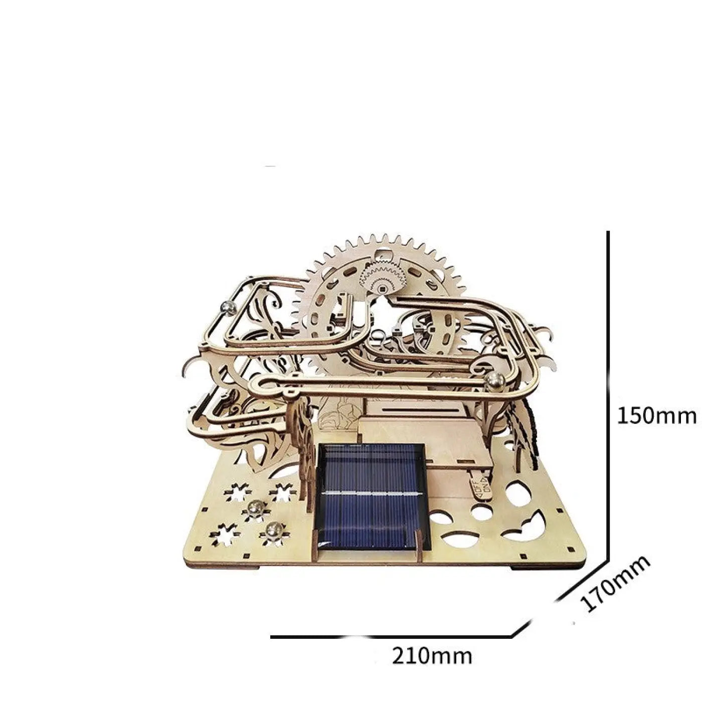 The Ball Depot puzzle ball: Wooden Mechanical Track Ball Puzzle