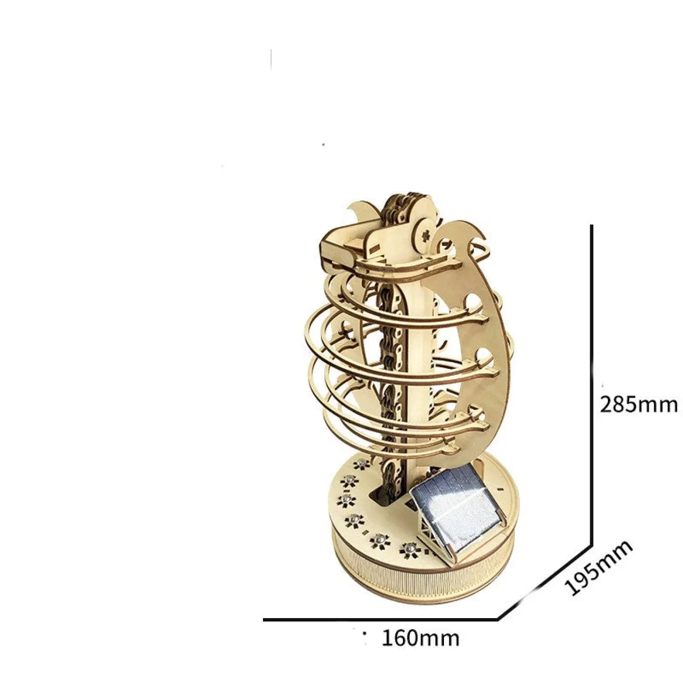 The Ball Depot puzzle ball: Wooden Mechanical Track Ball Puzzle