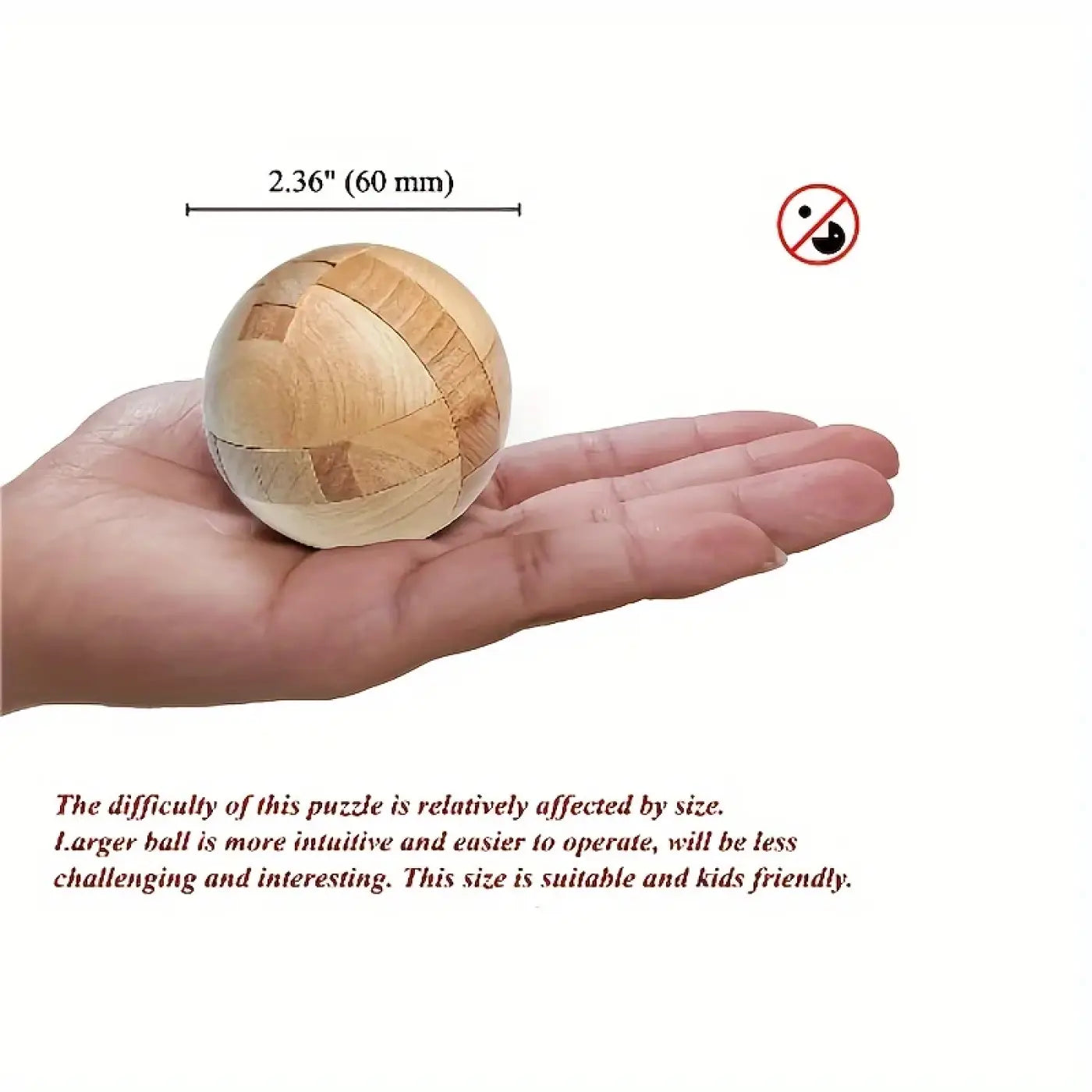 The Ball Depot puzzle ball: Wooden puzzle balls