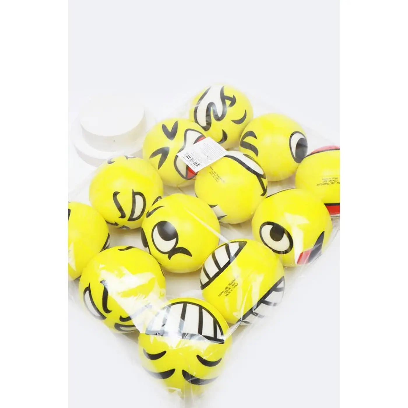 Love and Repeat : Yellow Emoji Squishy Ball