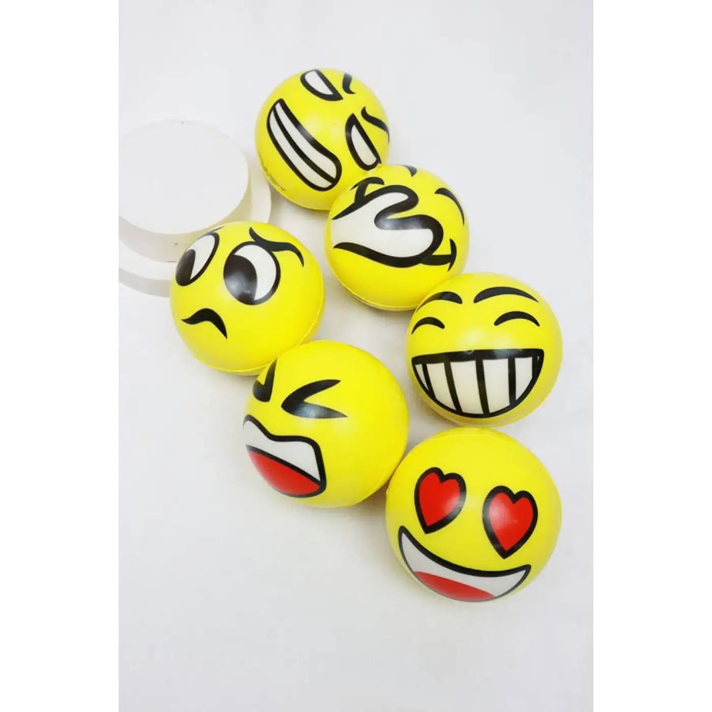 Love and Repeat : Yellow Emoji Squishy Ball