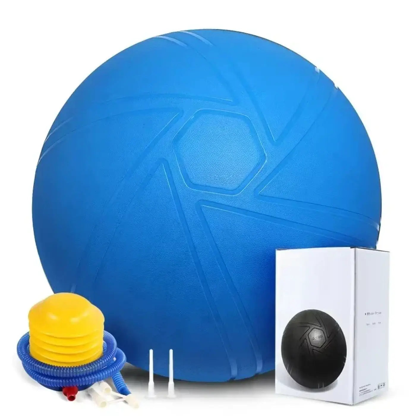 The Ball Depot yoga ball: Yoga Ball with Foot Pump
