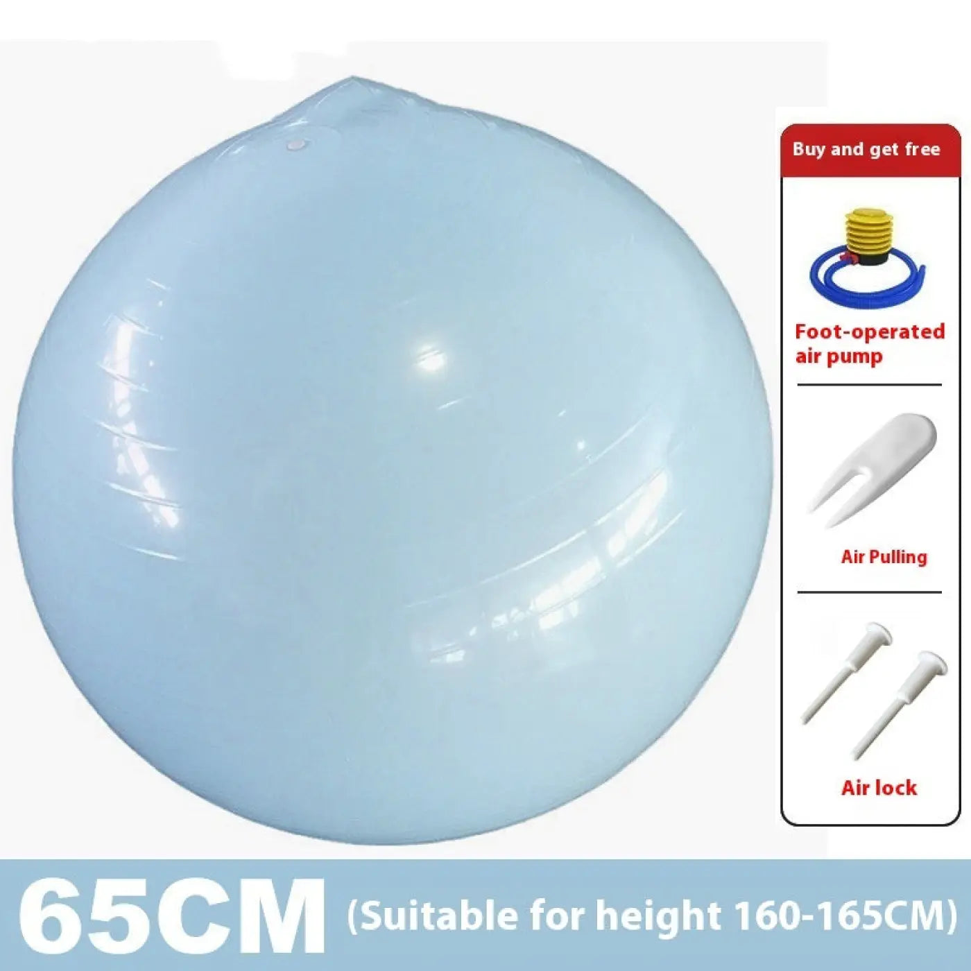 The Ball Depot yoga ball: Yoga Explosion-proof Balance Ball