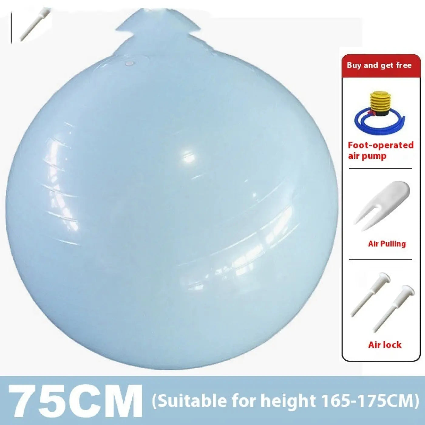 The Ball Depot yoga ball: Yoga Explosion-proof Balance Ball